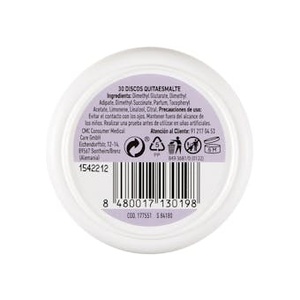 Dischetti per rimozione smalto 0% acetone Bont 30 unità - Product Image 2