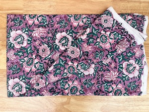 ผ้าคอตตอนพิมพ์ด้วยมือวัสดุในชุดเดรสอินเดียผ้าคอตตอน100% - Product Image 6