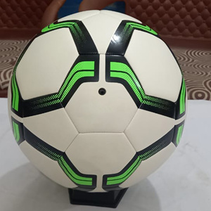 Vente en gros fabricant fournisseur ballons de football football entraînement de football ballon de football pakistanais design taille 5 ballon de football en cuir PU - Product Image 6