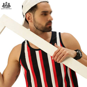 Camiseta sin Mangas Casual Hecha de 100% Algodón, Diseño de Logotipo Personalizado, Secado Rápido, Transpirable, Ecológica, de Alta Calidad, para Gimnasio, Hombre - Product Image 5