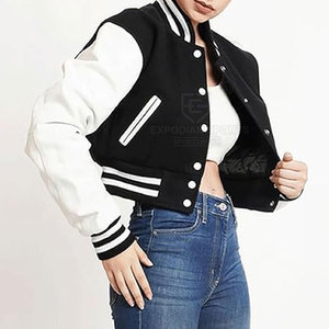 Chaqueta Universitaria de Invierno de Marca Propia, 100% Algodón, Ecológica, Transpirable, de Alta Calidad, en Grandes Cantidades, la Más Popular - Product Image 5