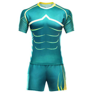 2025 professionnel de haute qualité respirant vêtements de sport en ligne vente Logo personnalisé impression Rugby uniforme pour hommes femmes ensemble Style - Product Image 1
