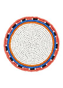 Glass Beaded Embroidery coaster <b>Mats</b> Woven Placemat Table Christmas Placemats Round Placemats <b>Seed</b> Beads Coaster - Product Image 5