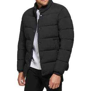 Low Price High Quality Custom Logo Printed <b>Men</b> Puffer <b>Jacket</b> Plus Size Customized Puffer <b>Jacket</b> For <b>Men</b> - Product Image 2