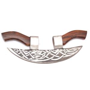 Venta al por mayor personalizada industrial de alta calidad OEM ODM servicio Pizza Axe hecho en fábrica barato bajo precio hecho a mano de acero inoxidable - Product Image 1