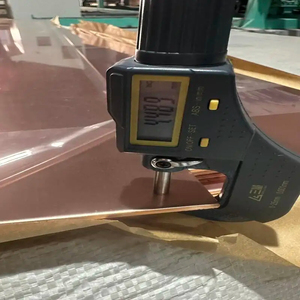 แคโทดทองแดง99.99ทองแดงความกว้าง4มม. ~ 2500มม. แผ่นแคโทดทองแดงแคโทดแบบสั่งทำจำนวนมาก - Product Image 2