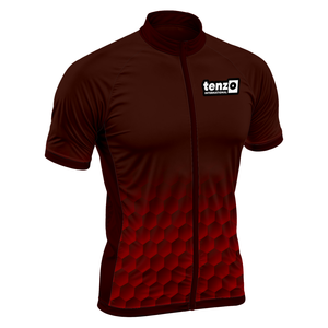 Maillot de Ciclismo Unisex Premium 2026 de Manga Corta con Cremallera Completa, Cortavientos, Transpirable, de Secado Rápido, con Impresión por Sublimación Tenzo Intl - Product Image 4