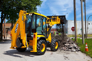 Retroexcavadora Compacta jCB 3CX con Cargador Frontal y Minicargador, Precio de Fábrica, con Cilindro Hidráulico - Product Image 4