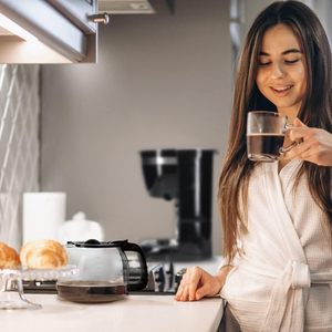 Electric Filter <b>Coffee</b> Maker 12 Cups, Glass Carafe, <b>Automatic</b> Keep Warm, Large Capacity <b>Coffee</b> <b>Machine</b> for Home and Office - Product Image 2