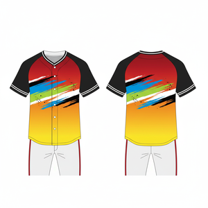 ชุดเบสบอลแบบกำหนดเอง ปี 2026 เสื้อทีม กางเกง ผ้าโพลีเอสเตอร์พิมพ์ลายแบบซับลิเมชั่น น้ำหนักเบา ระบายอากาศได้ดี - Product Image 1