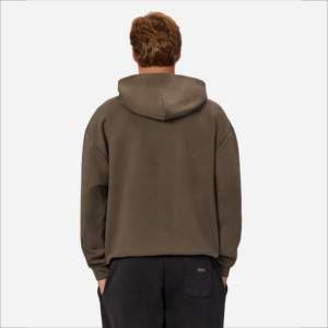 Sudaderas con capucha de alta calidad con hombros caídos para hombre, venta al por mayor, ropa de calle de bajo precio, moda 450GSM, sudaderas con capucha gráficas de lana pesada para hombre - Product Image 2