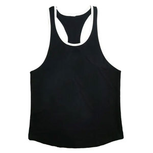 2025 entrenamiento atlético músculo tanque para hombres ligero culturismo gimnasio Fitness camisetas sin mangas sólido Y espalda entrenamiento hombres gimnasio camiseta - Product Image 2