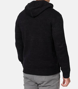 Nouveaux arrivages 2026, sweats à capuche 100% coton pour hommes, logo brodé personnalisé, couleur unie, sweats à capuche surdimensionnés à épaules tombantes pour hommes - Product Image 5