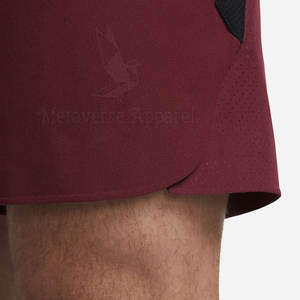 Pantalones cortos de gimnasio informales para hombre de calidad superior al por mayor, de talla grande, transpirables, de secado rápido, ecológicos, de algodón, elásticos y personalizables - Product Image 5