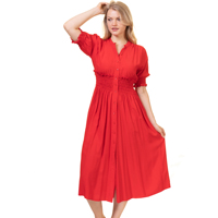Nouvelles Robes Décontractées pour Femmes, Coupe Évasée, Taille Naturelle, Écologiques, Imprimées Numériquement, Robes d'Été, Soldes de Marque, Déstockage, Vente en Gros