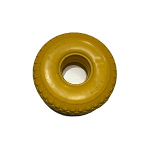 High Quality New Hand Truck Rubber From Vietnam 10x3.00-4 Flat Free <b>Material</b> <b>Handling</b> <b>Equipment</b> <b>Parts</b> - Product Image 1