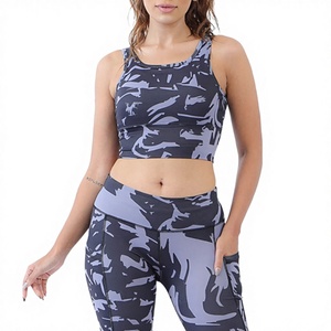 Soutien-gorge de sport sans manches pour femme, taille adulte, haute performance, sans coutures, pour l'entraînement et le yoga – Meilleure vente - Product Image 1