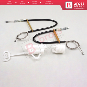 BWR5284 Juego de reparación de regulador de ventana manual Puerta trasera derecha para 323 110 2007-2018 51789673 Bross Auto Parts Hecho en Turquía - Product Image 6