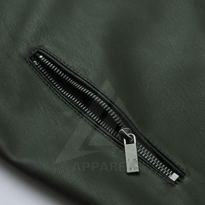 แจ็กเก็ตหนัง PU สำหรับผู้ชายแจ็กเก็ตหนังแท้สำหรับผู้ชายแจ็กเก็ตหนังแท้คุณภาพสูงจาก2025 - Product Image 5