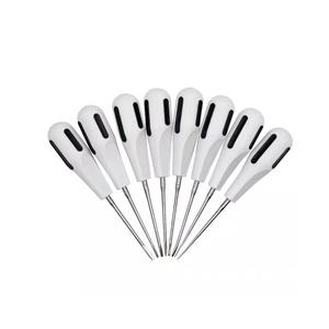 8 Uds instrumentos quirúrgicos dentales de acero inoxidable elevador de elevación de luxación elevador de raíz curvada - Product Image 3