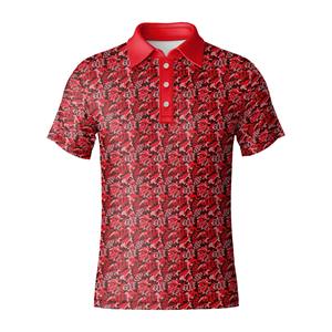 Polo de Golf para Hombre, Poliéster de Alta Calidad, Elástico en 4 Direcciones, Ropa de Golf, Fabricante OEM ODM - Product Image 2