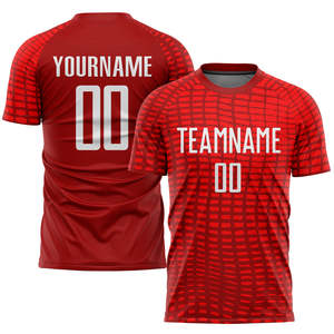 Camiseta de fútbol con sublimación a granel, camiseta de fútbol con logotipo personalizado al por mayor, uniforme de equipo deportivo transpirable de secado rápido de poliéster - Product Image 2