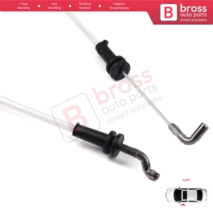 สายเคเบิลโบว์เดนสำหรับล็อคก้านจับประตูด้านในซ้าย BDP201 ขนาด 715 มม. สำหรับ Atego MK1 2 ปี 1998-2013 และ Axor 1 2 ปี 2001 เป็นต้นไป รหัสสินค้า 9737600004 - Product Image 5