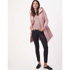 Piumino da Donna Bernardo Rosa Taglia Media con Cappuccio, Comprimibile, Antivento, Impermeabile e Caldo, Lungo e Corto per Inverno e Autunno - Product Image 1