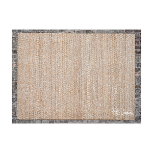 <b>Round</b> Jute Rugs Handcrafted Floor Mat for Home and Office Natural Fiber Woven Design Durable and Stylish - Product Image 2