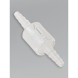 Vannes anti-retour pour matériel de laboratoire, entrée/sortie coniques, flèche directionnelle en relief pour le contrôle du débit, liquides alimentaires et chimiques, Burkle GmbH - Product Image 3