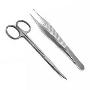 Kit de suture personnalisé chirurgical Kit complet de formation à la pratique de suture pour les étudiants en médecine avec coussinet cutané pour la pratique de la suture - Product Image 6