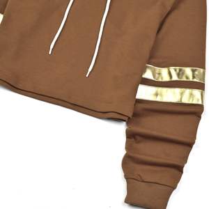 New Arrival Perfashion Women <b>Sweatshirt</b> Crop Top Hoodie Long <b>Sleeve</b> <b>Sweatshirts</b> - Product Image 4