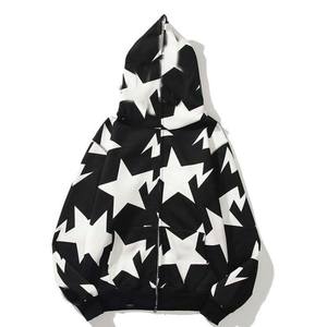 Streetwear full Zipper Washed <b>Hoodies</b> custom Heavyweight Oversized 100% Cotton <b>Vintage</b> Acid Wash Full <b>Zip</b> <b>up</b> men's <b>Hoodies</b> - Product Image 3