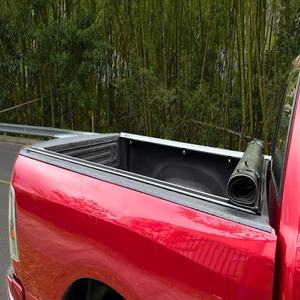 Cubierta de Caja de Carga con Bisagras Elite; Negra Texturizada/Juego de Barras Transversales para Cubierta de Caja de Carga de Aluminio con Elevación para Toyota Hilux - Product Image 6