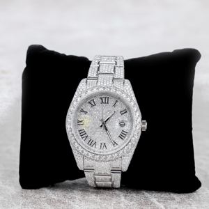 Moissanite Iced out Diamond Luxury <b>Watch</b> VVS DE Colour Automatic <b>Watch</b> For <b>Men</b> - Product Image 1