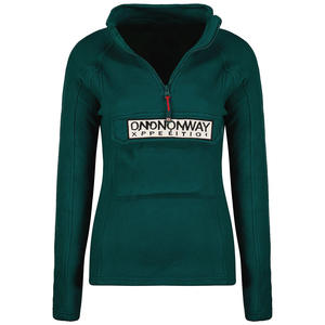 Musthave Quarter Zipper Modern Fit <b>Lightweight</b> Classical Fleece <b>Jacket</b> <b>For</b> <b>Women</b> Comfortable Front Pocket Travelwear <b>Jacket</b> - Product Image 1