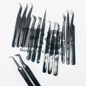 Nouvelle pince à épiler tout type de poignées solides plaine Dumont diamant pince à épiler durable Mink Logo pince à épiler - Product Image 4