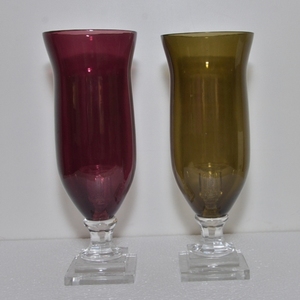 Premium Vintage Modern Fancy Luxury Nuevo diseño Venta caliente Florero de vidrio de color para decoración del hogar y uso de decoración de bodas - Product Image 5