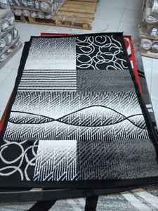 Alfombras Turcas Modernas de Polipropileno Jacquard Tejidas a Máquina, de Alta Calidad, Resistentes a las Manchas, de Pelo Alto, Abstractas, Medianas - Product Image 4