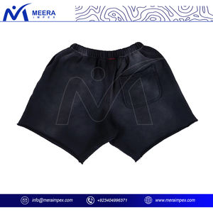 Classic <b>Men's</b> Acid Wash Shorts with Rugged Vintage Appeal, <b>Stretchy</b> and Lightweight Denim for Maximum Comfort - Product Image 3