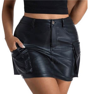 Shorts en cuir pour femmes, style tendance, cuir de vache véritable, respirant, écologique, coupe courte, tissu de haute qualité - Product Image 1