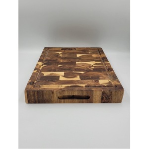 New Natural Acacia Rectangle Cutting Board 30x20x2.5 Cm Combination Package 35x25x2.5 Cm Direct Viet Nam-Natural <b>Chopping</b> <b>Blocks</b> - Product Image 3