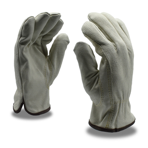Gants de conducteur en cuir de protection de haute qualité dernière arrivée gants de conducteur en cuir de coton léger et souple - Product Image 4