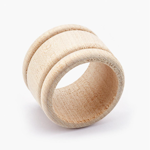 Best Sale Customized Handmade Wood Napkin Ring <b>Holder</b> Multipurpose for Home Decor Kitchenware Manufacturer Dishes <b>Plates</b> Series - Product Image 1