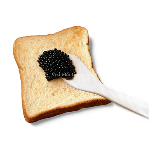 Cuchara de Nácar para Servir Yogur y Caviar, Producto Artesanal de Vietnam - Product Image 5