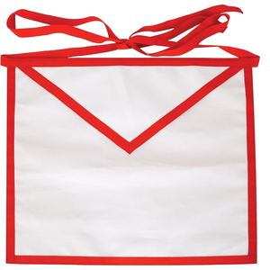 Mandil Masónico de Piel de Oveja Personalizado, Bordado a Mano, para Logias - Product Image 1