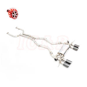 Sistema de <span class=keywords><strong>Escape</strong></span> de Acero Inoxidable Pulido a Espejo de 1.5mm para <span class=keywords><strong>BMW</strong></span> M3 M4 F82 3.0T E30 E39 <span class=keywords><strong>E46</strong></span> E60 2015-2019 - Product Image 2