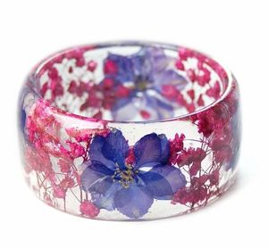 VESSATILE bijoux fins élégant ange chaîne lien Bracelets acrylique résine fleur Bracelet Bracelet exquis Bracelets fins Bracelets - Product Image 4