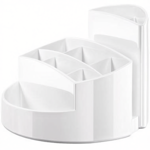 HAN RONDO Polystyrene <b>White</b> 14 X 10.9 X 14 cm <b>Pen</b> Holder - Product Image 2