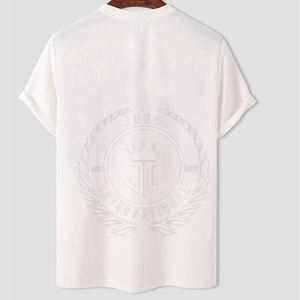 Camisetas Formales de Punto para Hombre, Profesionales, Más Vendidas, de Poliéster/Algodón, Ecológicas, de Secado Rápido y Transpirables, Diseño 2025 - Product Image 2